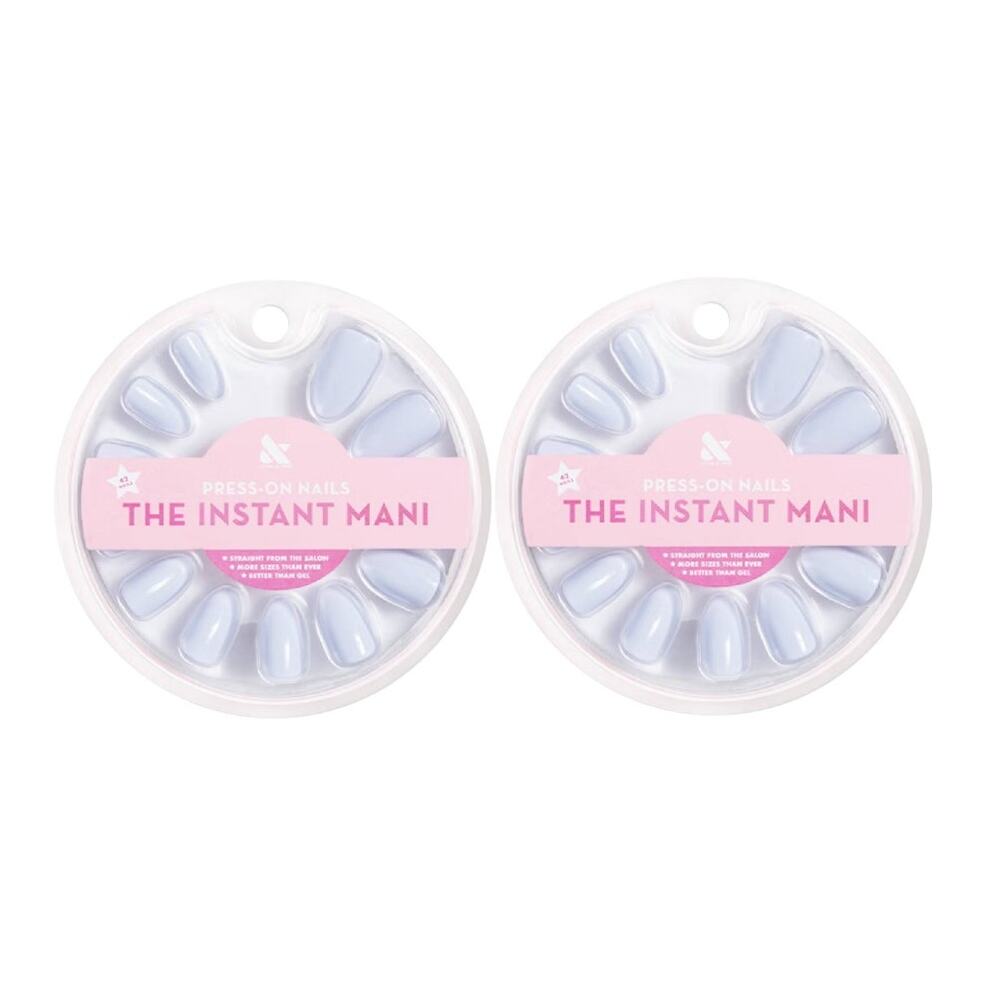 2 Pack Olive & June Instant Mani Press-On Fake Nails Medium Color: BP 42 ea